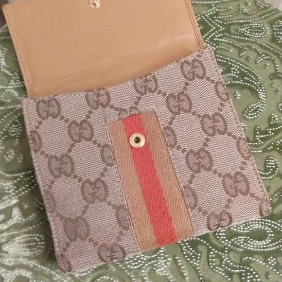 Gucci Classic Jackie O Wallet Beige - Picture 8 of 16